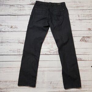 Mens Black Bull Mad Inchextendable Stretchinch Jeans Size 33